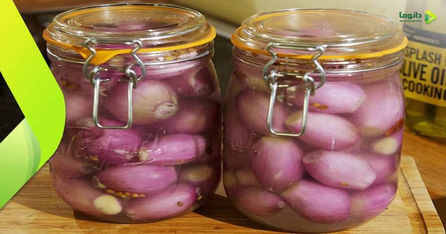 مراحل و نکات طرز تهیه ترشی پیاز خانگی و خوشمزه