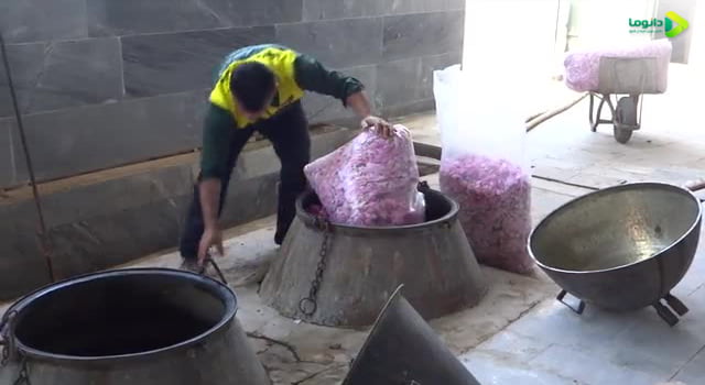 تولید سنتی گلاب