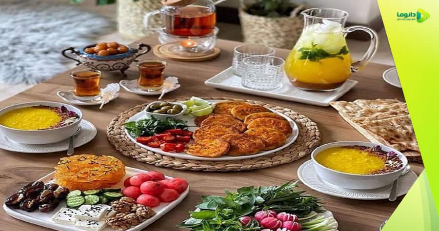انواع دسر و شیرینی ماه رمضان